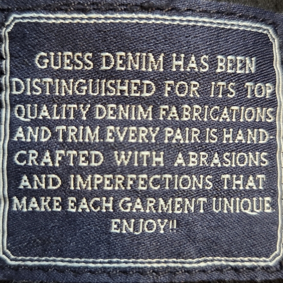 GUESS Los Angeles Brittney Skinny Jeans – Dark Wash – Size 29 - Picture 7 of 7